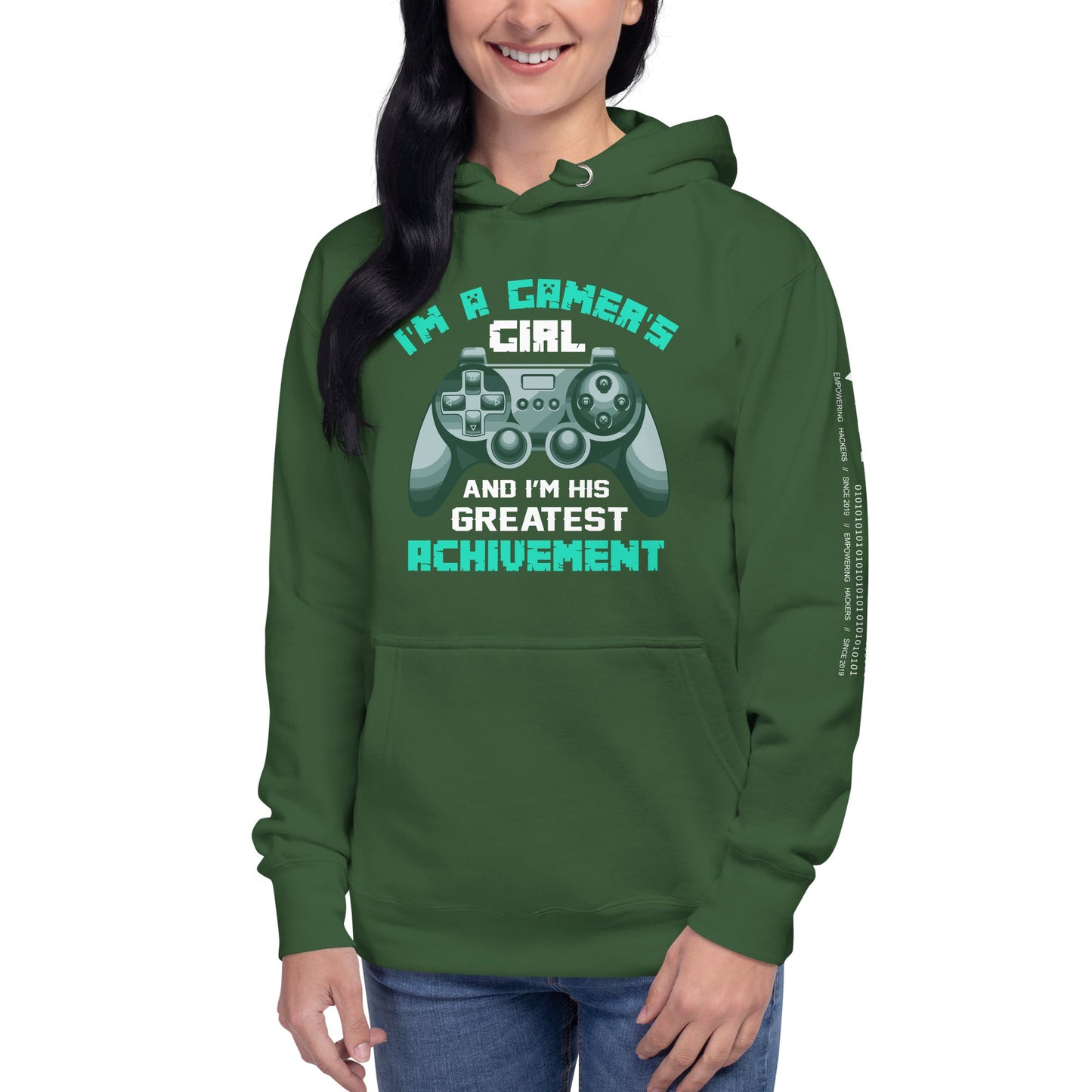 I am a Gamer's Girl - Unisex Hoodie by DarkByteGear