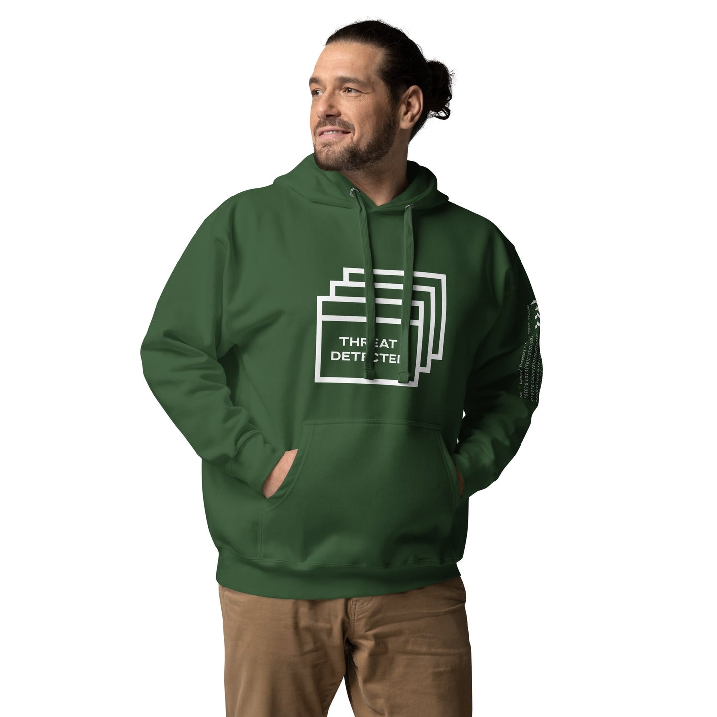 Threat Detected Unisex Hoodie by DarkByteGear