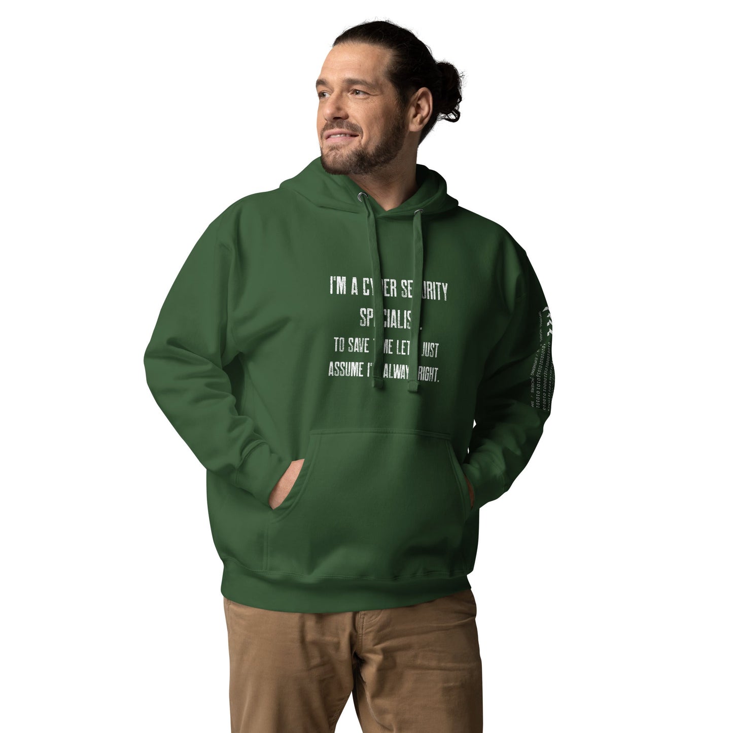 I am a Cyber Security Specialist Unisex Hoodie by DarkByteGear