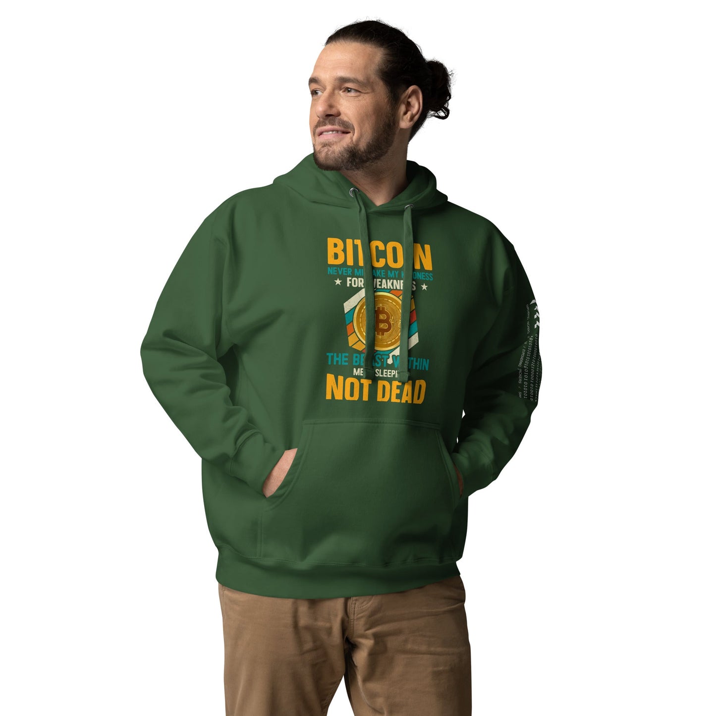 Bitcoin : Never Mistake my Kindness for Weakness - Unisex Hoodie by DarkByteGear