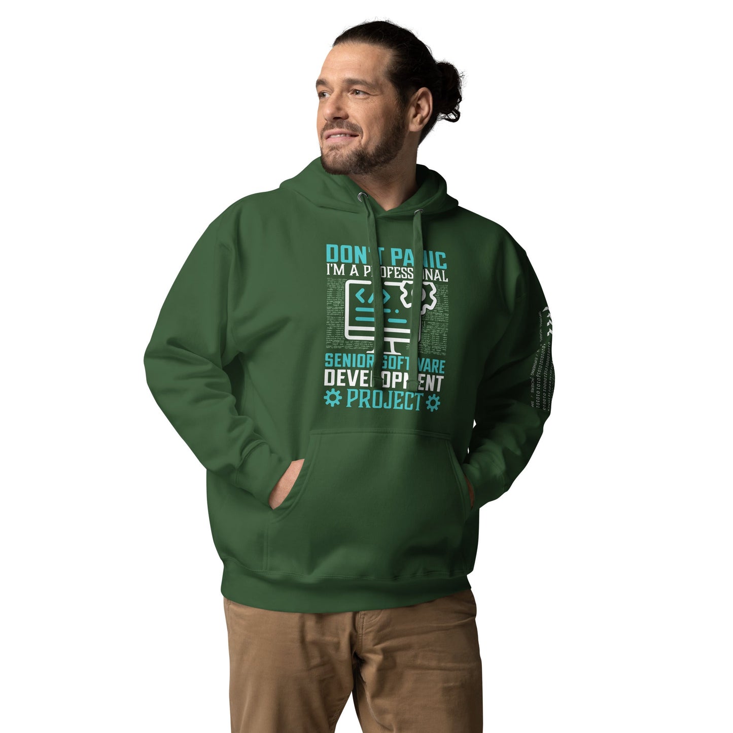 Don’t Worry! I am a Professional Senior Software Developer - Unisex Hoodie by DarkByteGear