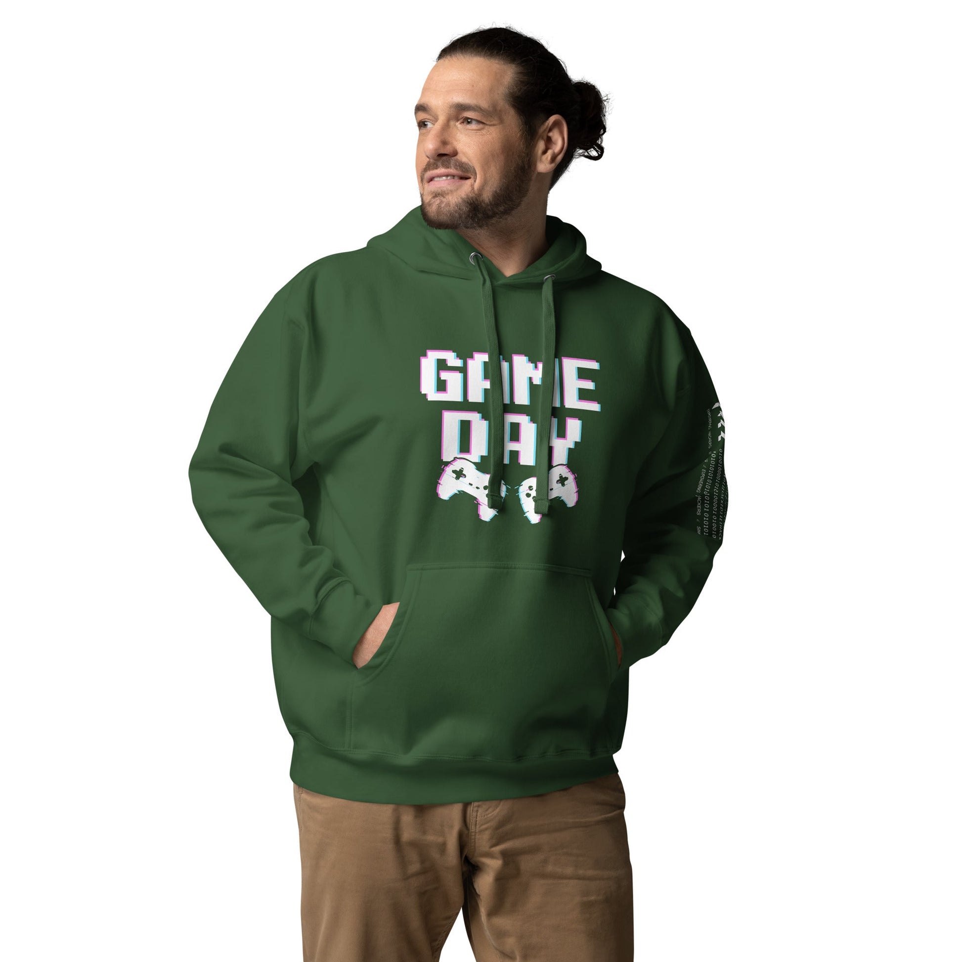 Game Day Lego White - Unisex Hoodie by DarkByteGear