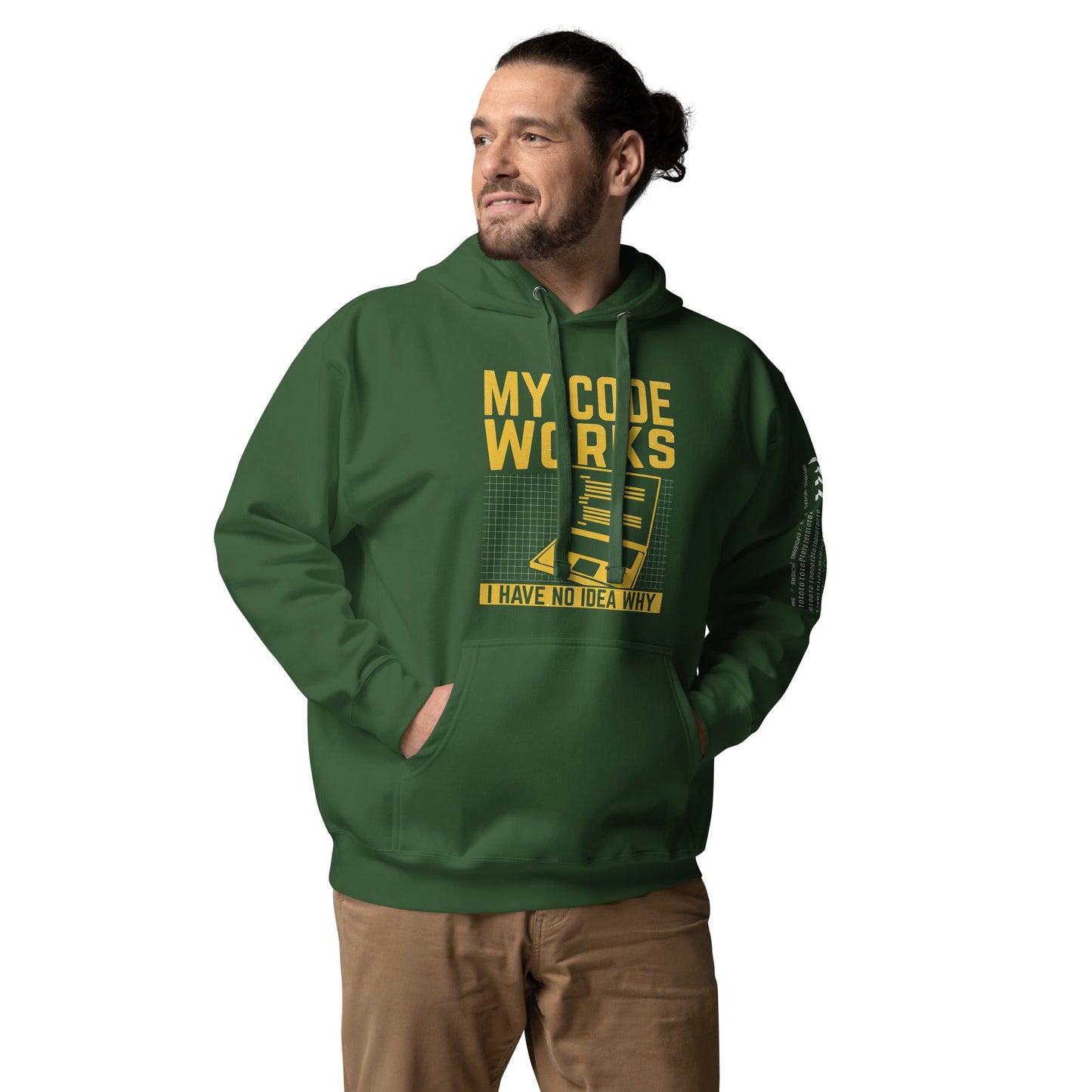 My Code works, I have no Idea why - Unisex Hoodie by DarkByteGear