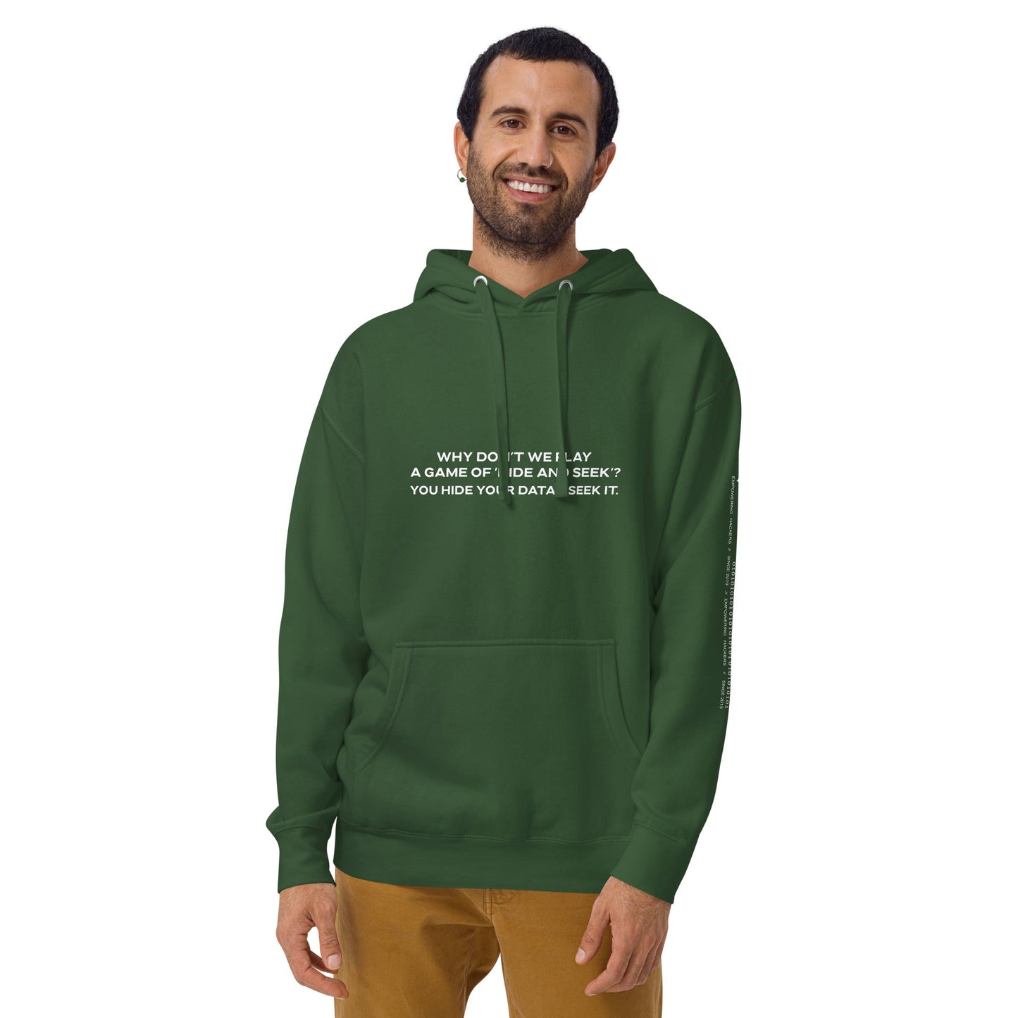 Why don't we Play a game of Hide and Seek V2 - Unisex Hoodie by DarkByteGear