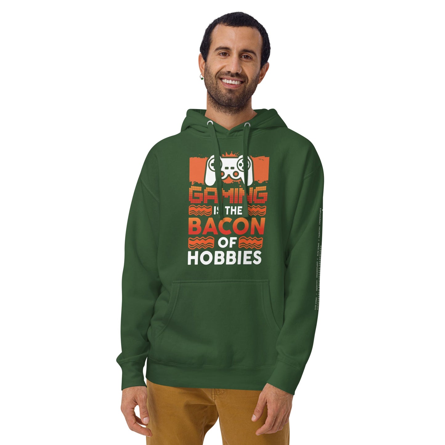 Gaming is the Bacon of Hobbies - Unisex Hoodie by DarkByteGear