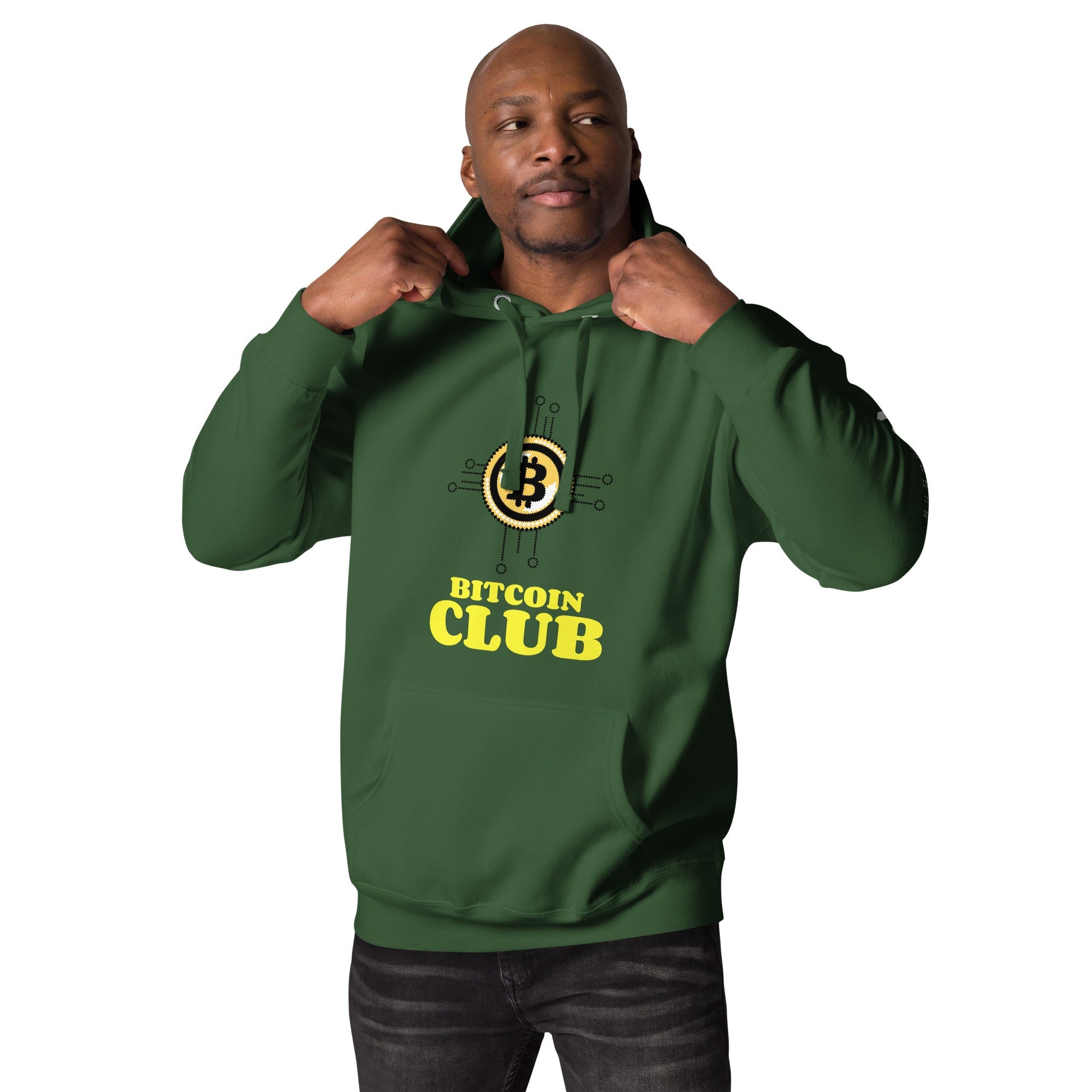 Bitcoin Club V6 - Unisex Hoodie by DarkByteGear