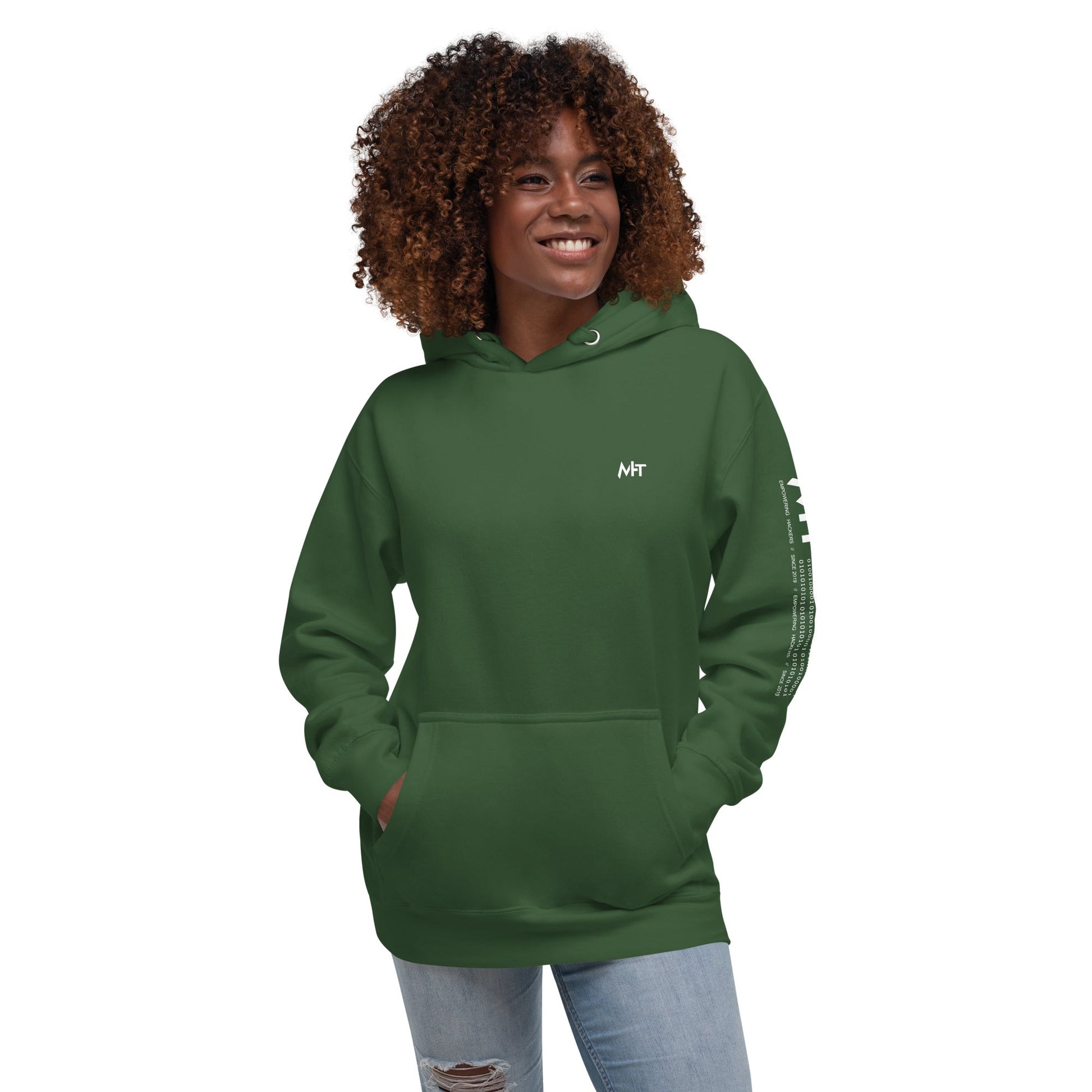 Money can't Buy you happiness but it can Buy you Stock and that was close - Unisex Hoodie ( Back Print ) by DarkByteGear