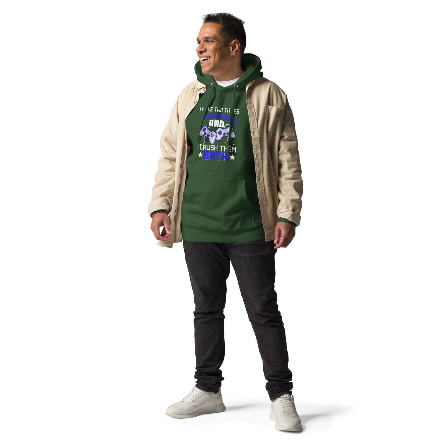 I Have two Titles: Sister and Gamer and I Crush Them Both Rima V1 - Unisex Hoodie by DarkByteGear