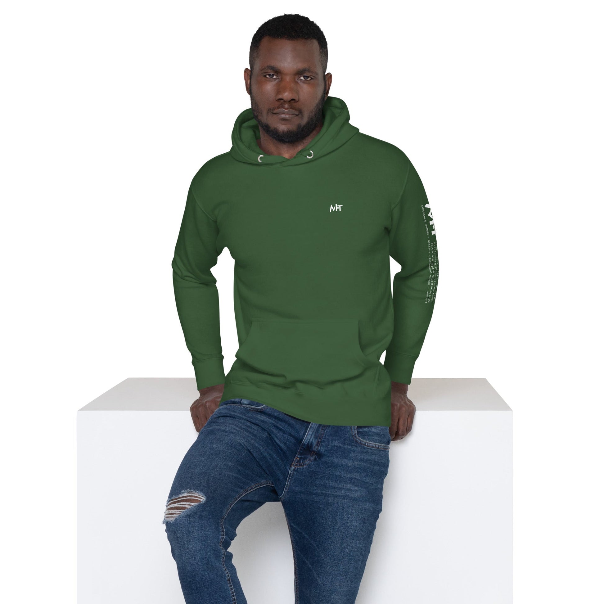 1000 A Day Keeps the Shit Job Away - Unisex Hoodie ( Back Print ) by DarkByteGear