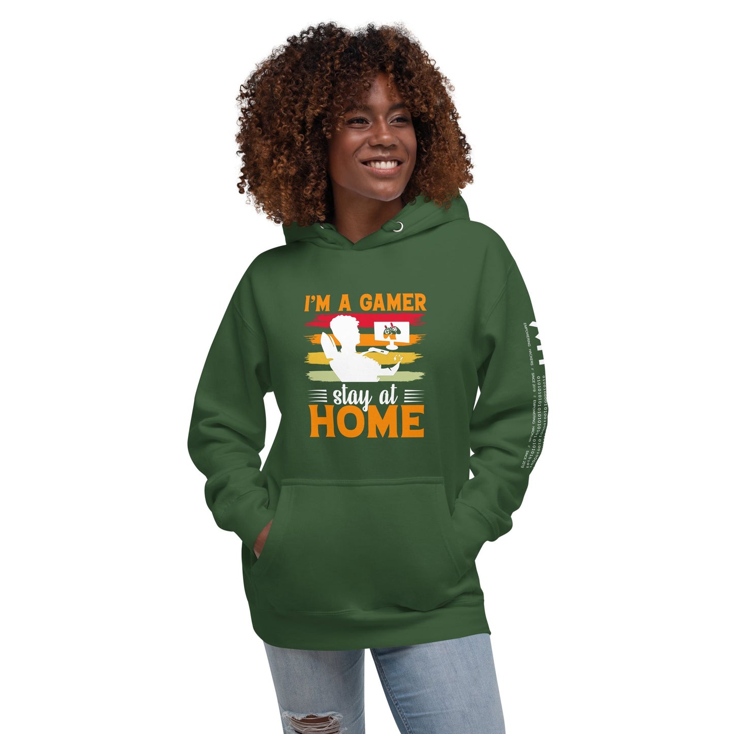 I am a Gamer Stay at Home - Unisex Hoodie by DarkByteGear