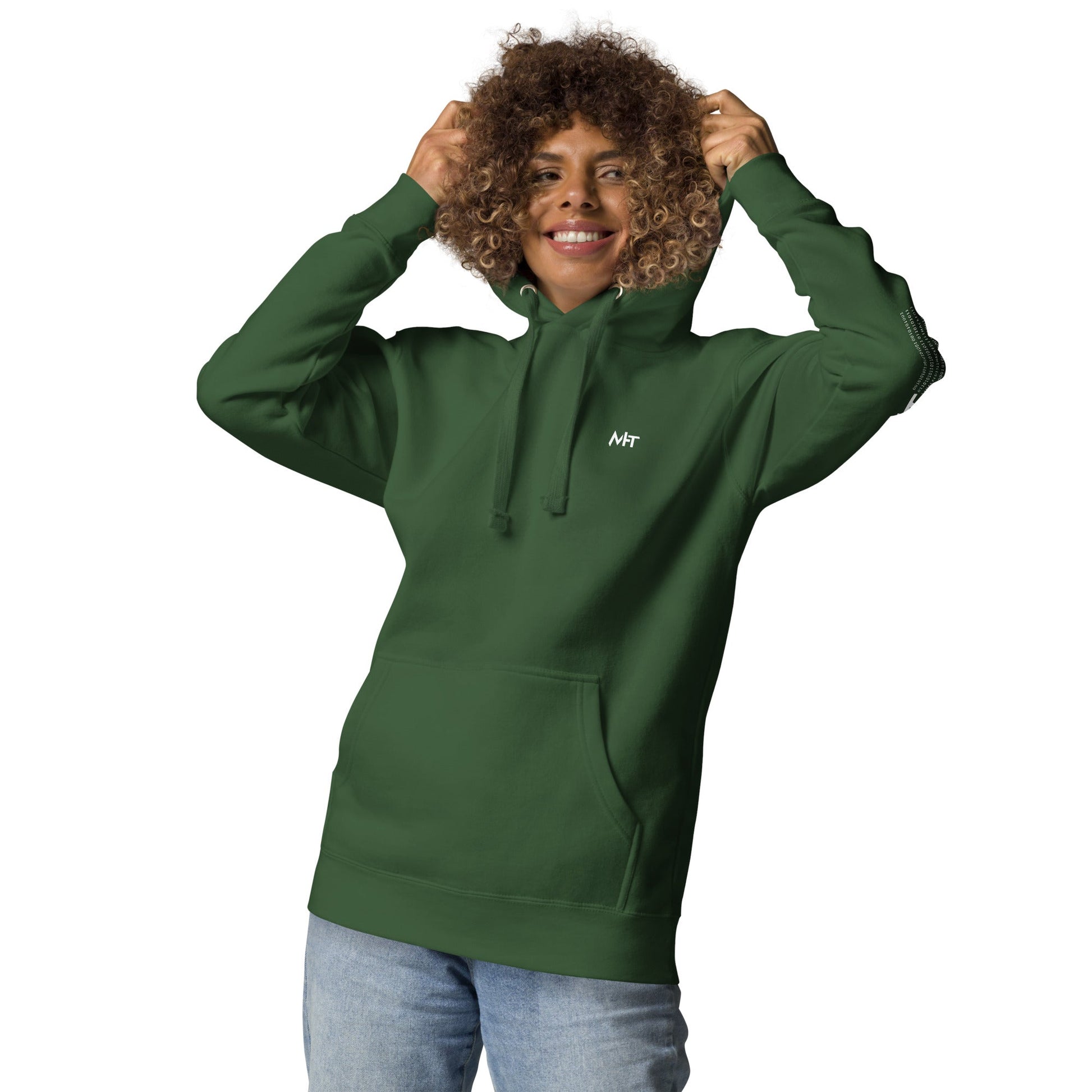 I'm Feeling Bullish Tanvir - Unisex Hoodie ( Back Print ) by DarkByteGear