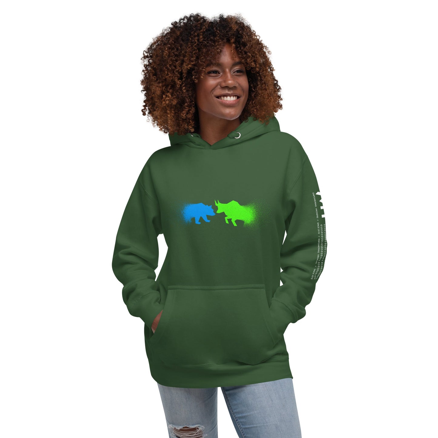 Bearish And Bullish (DB) - Unisex Hoodie by DarkByteGear