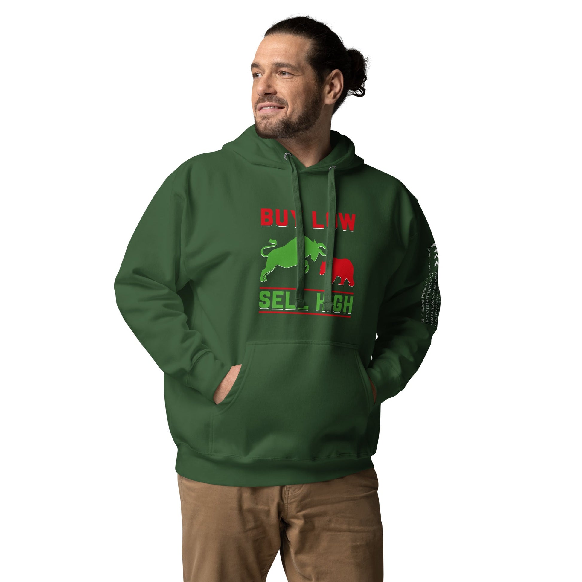 Buy low, Sell high - Unisex Hoodie by DarkByteGear