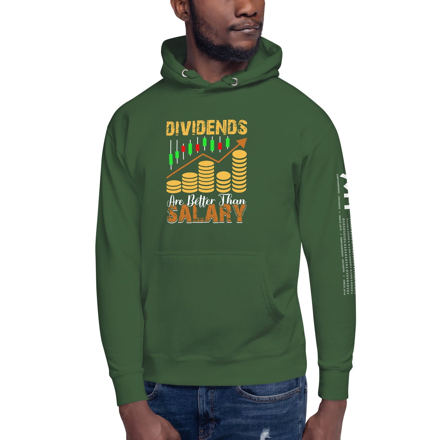 Dividends are Better than Salary - Unisex Hoodie by DarkByteGear