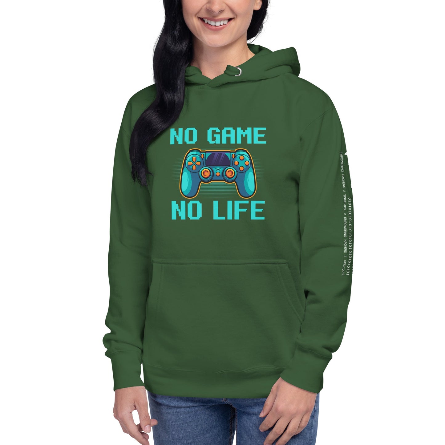 No Game; No Life - Unisex Hoodie by DarkByteGear
