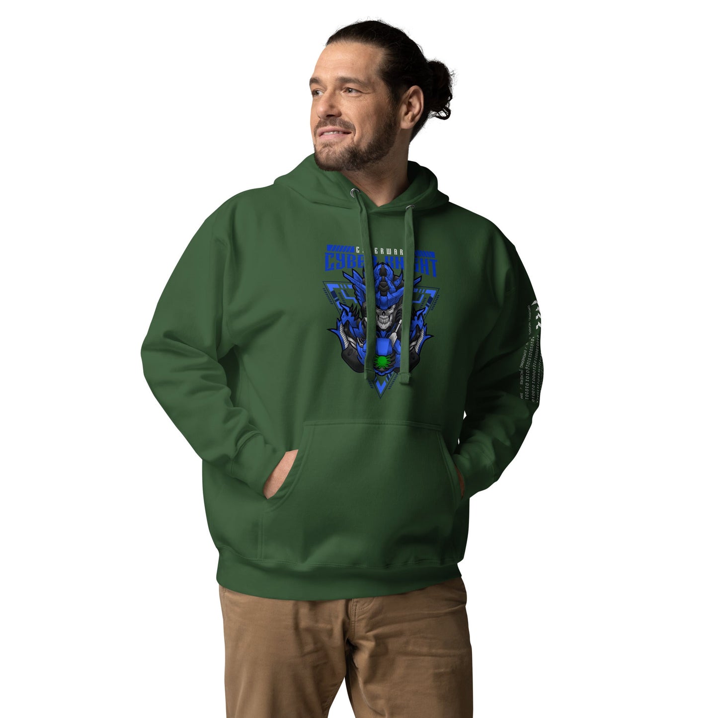 CyberWare Cyber knight - Unisex Hoodie by DarkByteGear