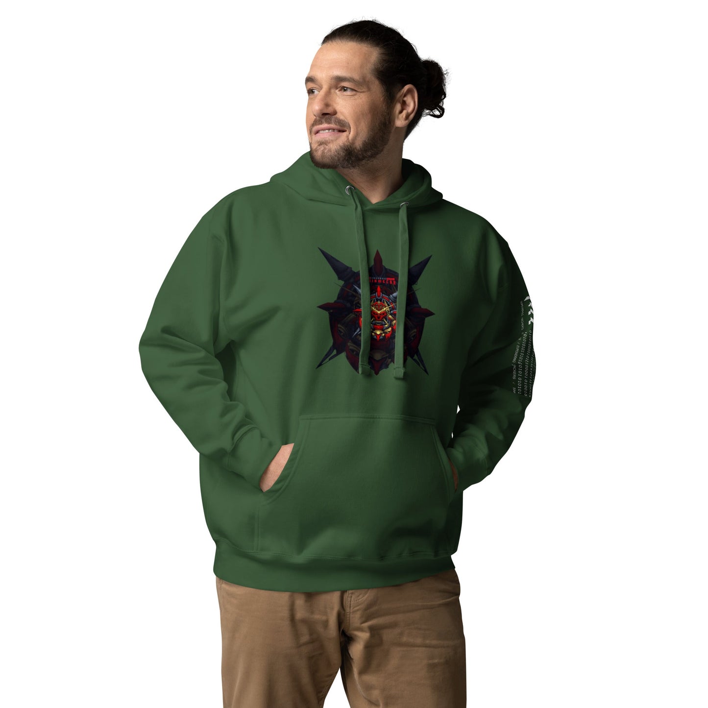 Cyberware Ronin Mecha - Unisex Hoodie by DarkByteGear
