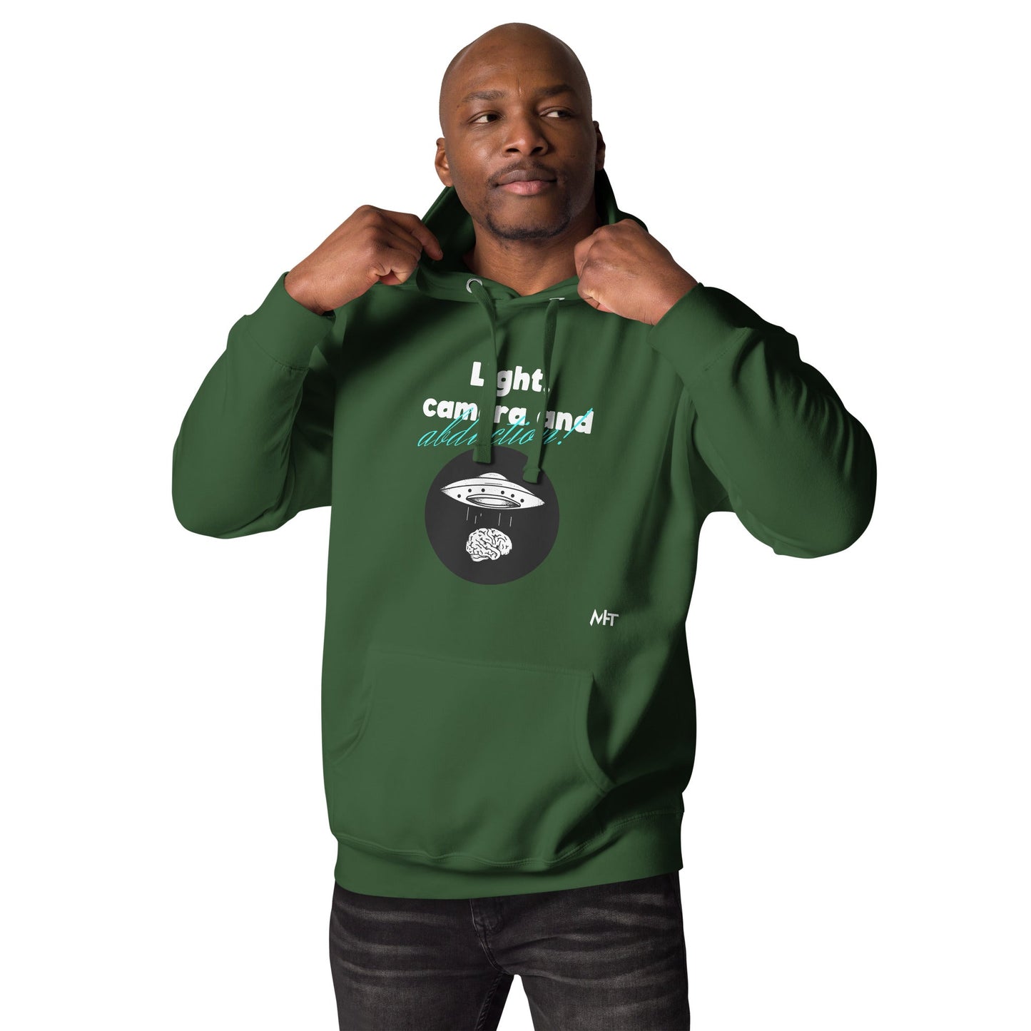 Light, Camera and Abduction - Unisex Hoodie by DarkByteGear