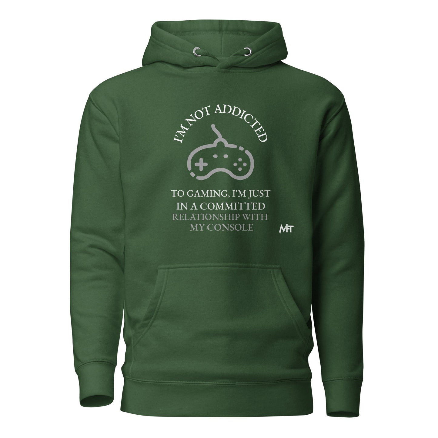 I'm not addicted to gaming - Unisex Hoodie by DarkByteGear
