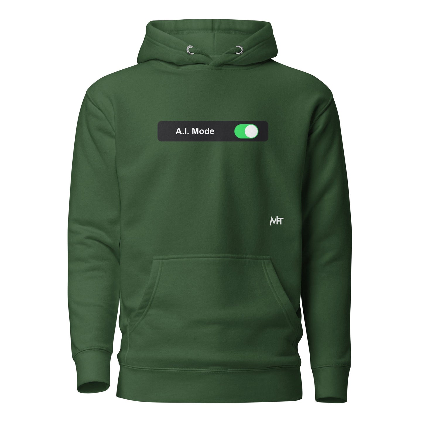 AI mode On - Unisex Hoodie by DarkByteGear