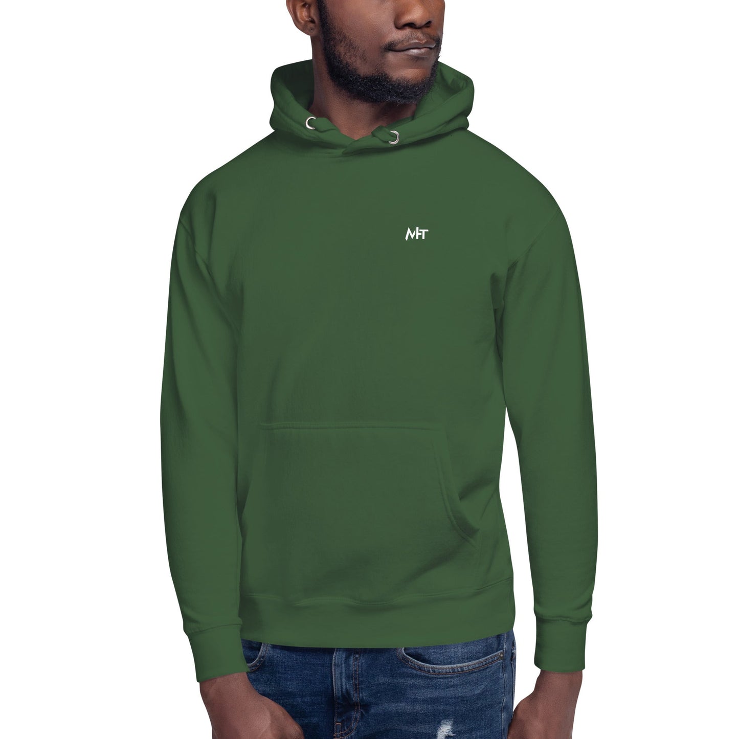Installing Muscles Please Wait.... - Unisex Hoodie ( Back Print ) by DarkByteGear
