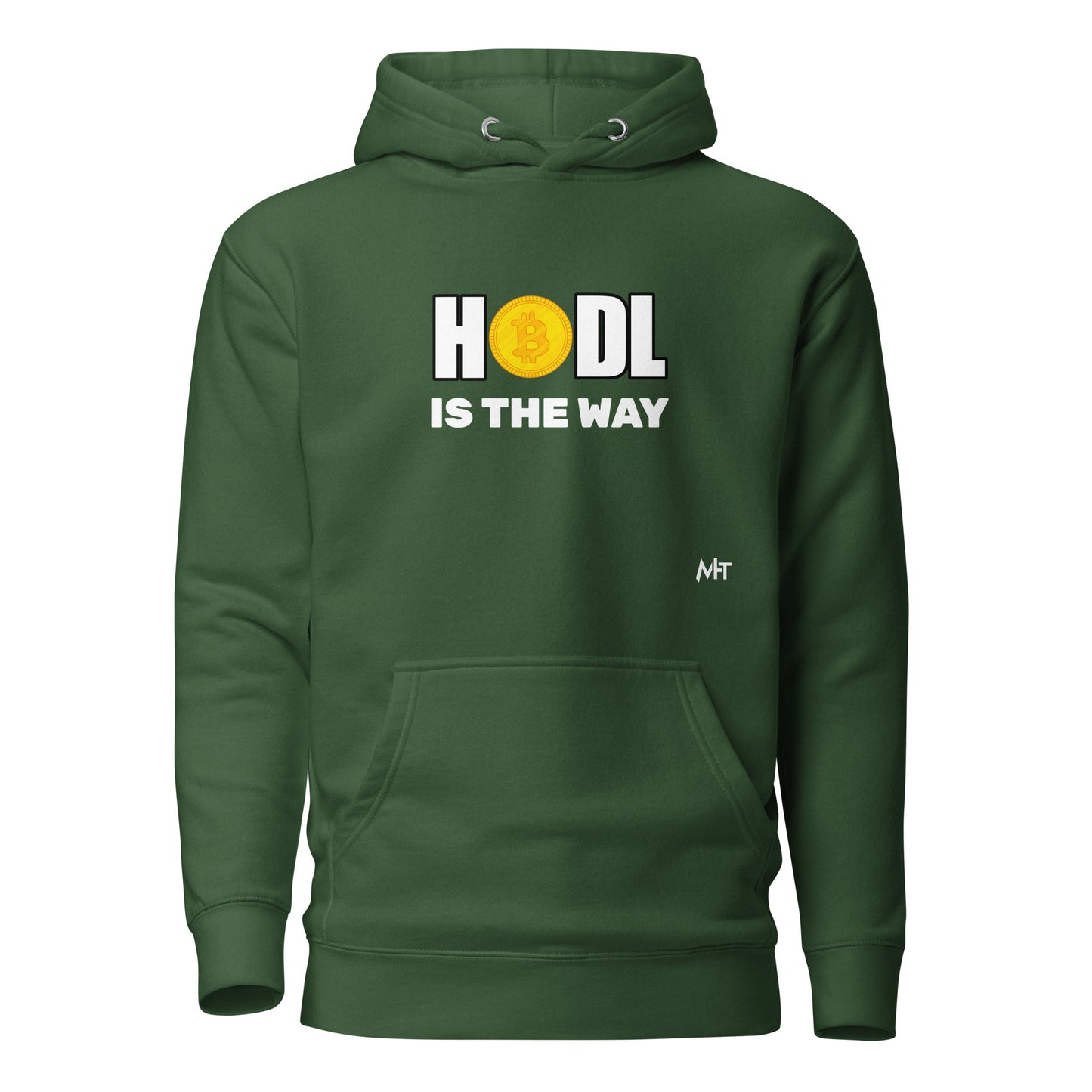 Hodl is the way - Unisex Hoodie by DarkByteGear