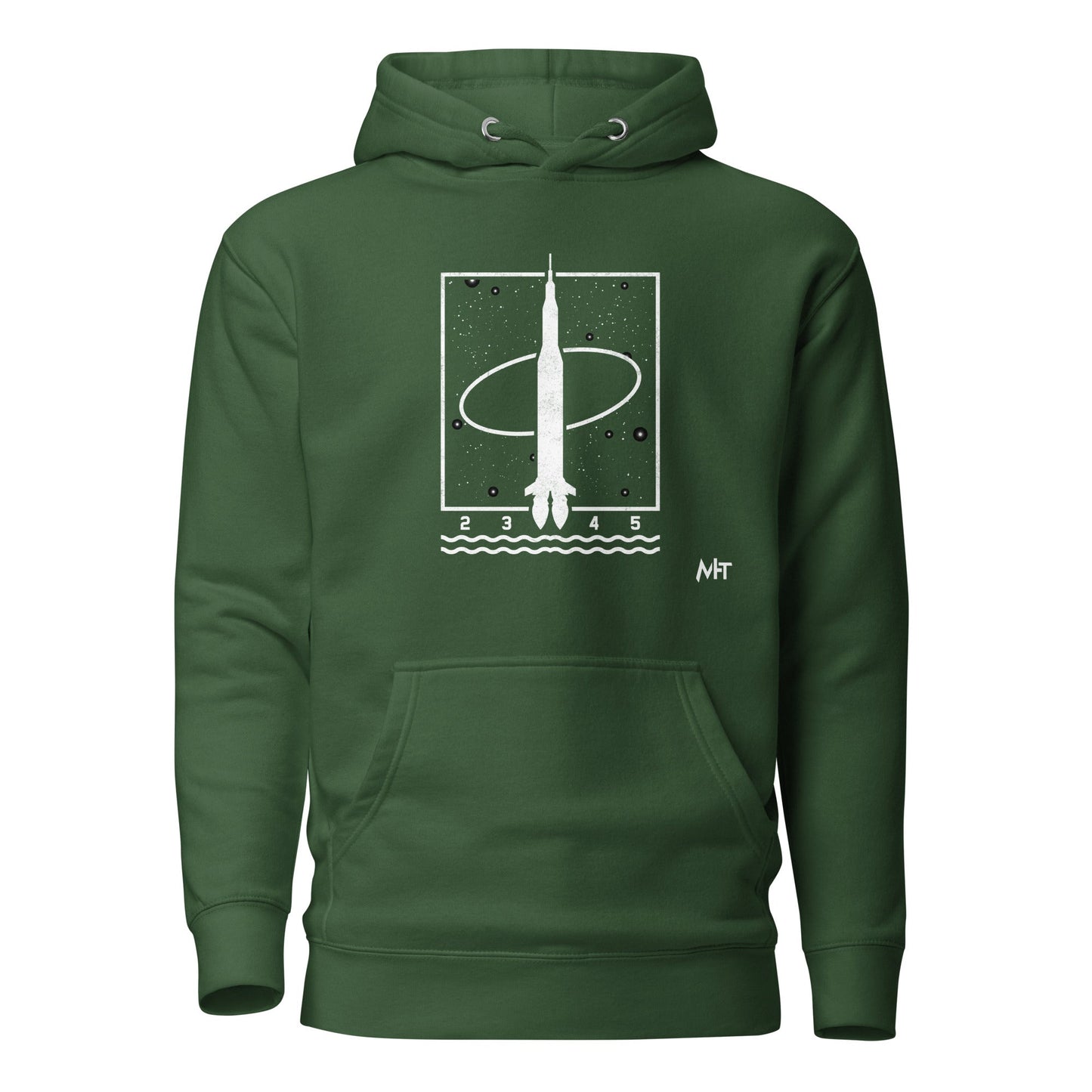 1 2 3 4 5 - Unisex Hoodie by DarkByteGear