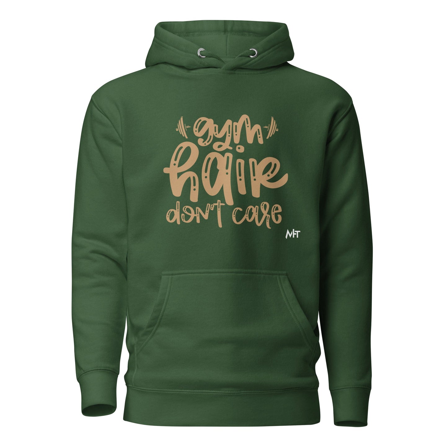 Gym Hair Don't Care - Unisex Hoodie by DarkByteGear