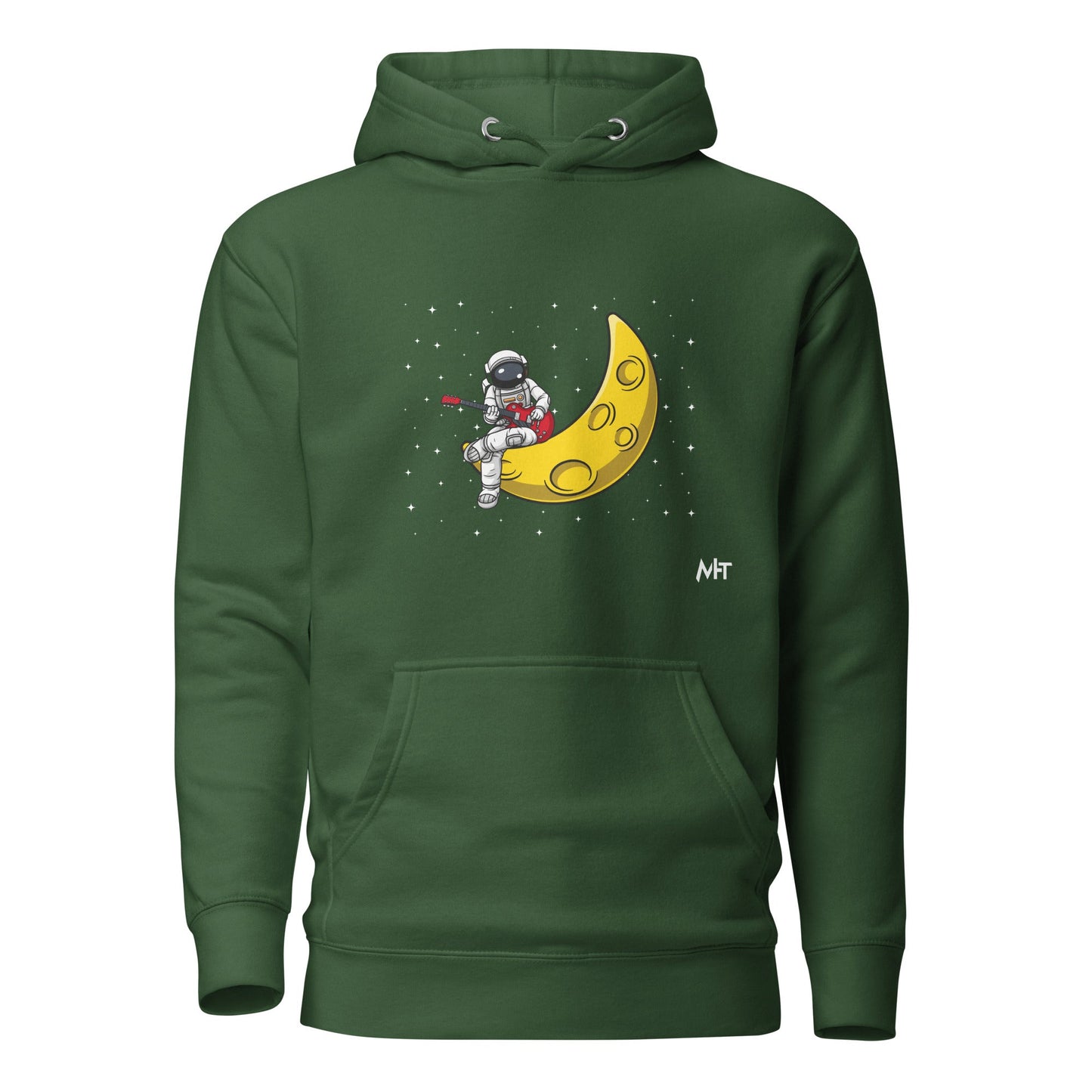 Astronaut Playing - Unisex Hoodie by DarkByteGear