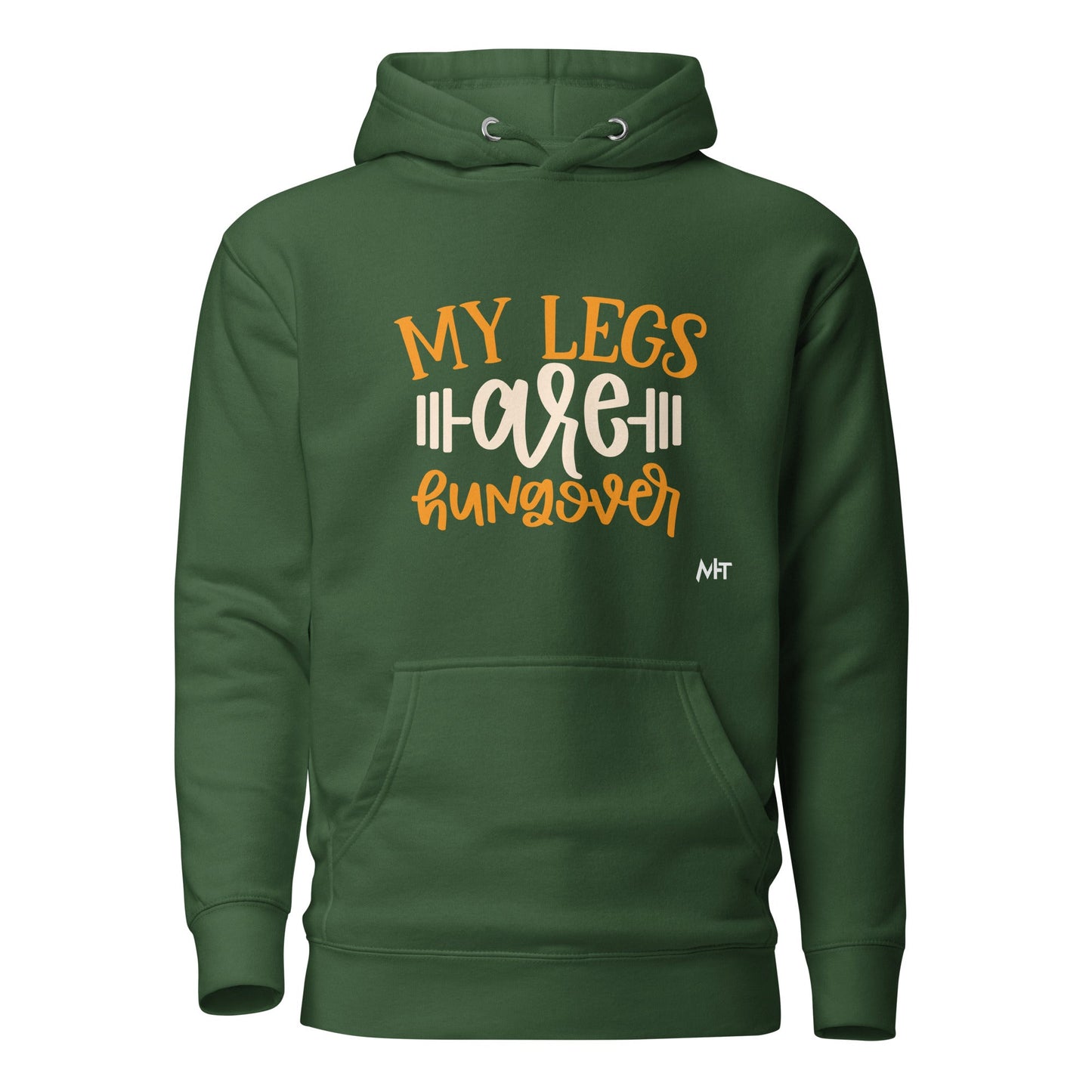 My Legs are Hungover - Unisex Hoodie by DarkByteGear