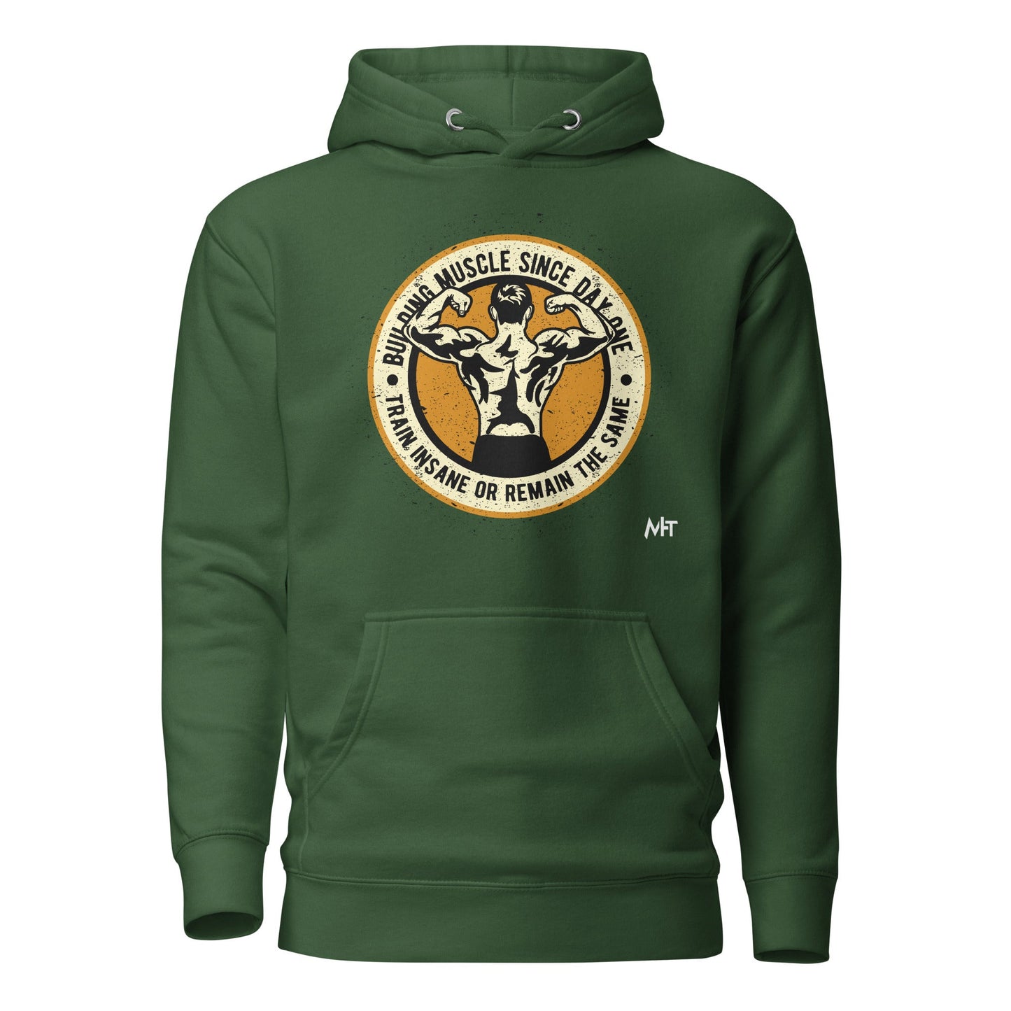 Building muscles since Day one - Unisex Hoodie by DarkByteGear