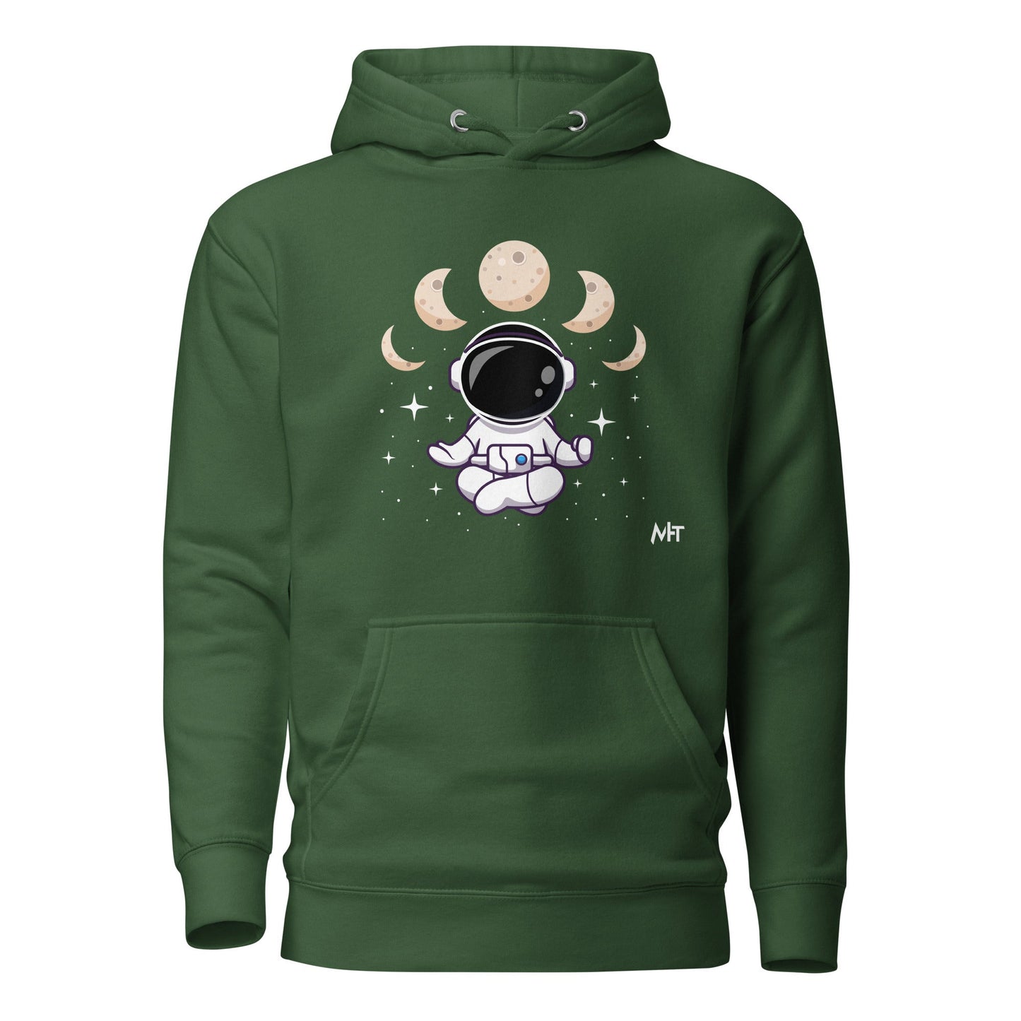Astronaut Meditation - Unisex Hoodie by DarkByteGear