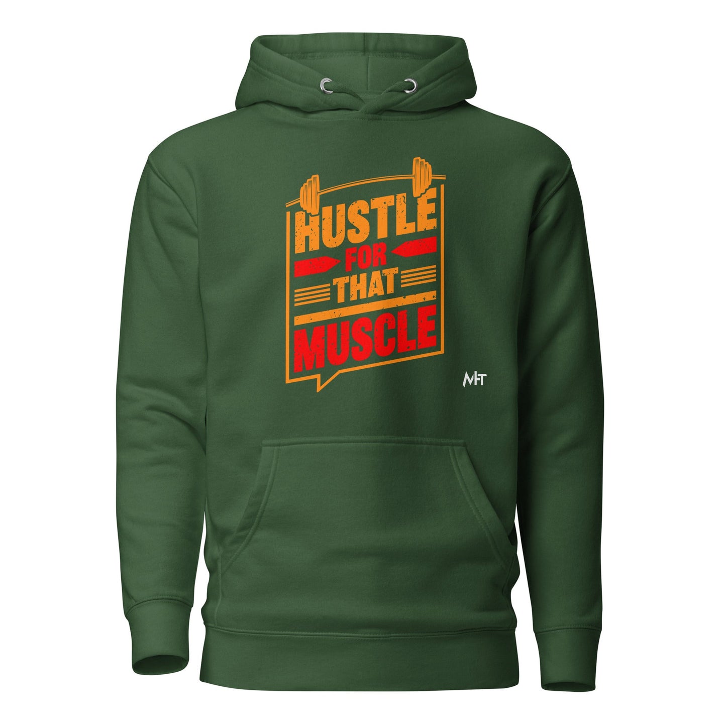 Hustle for that Muscle - Unisex Hoodie by DarkByteGear
