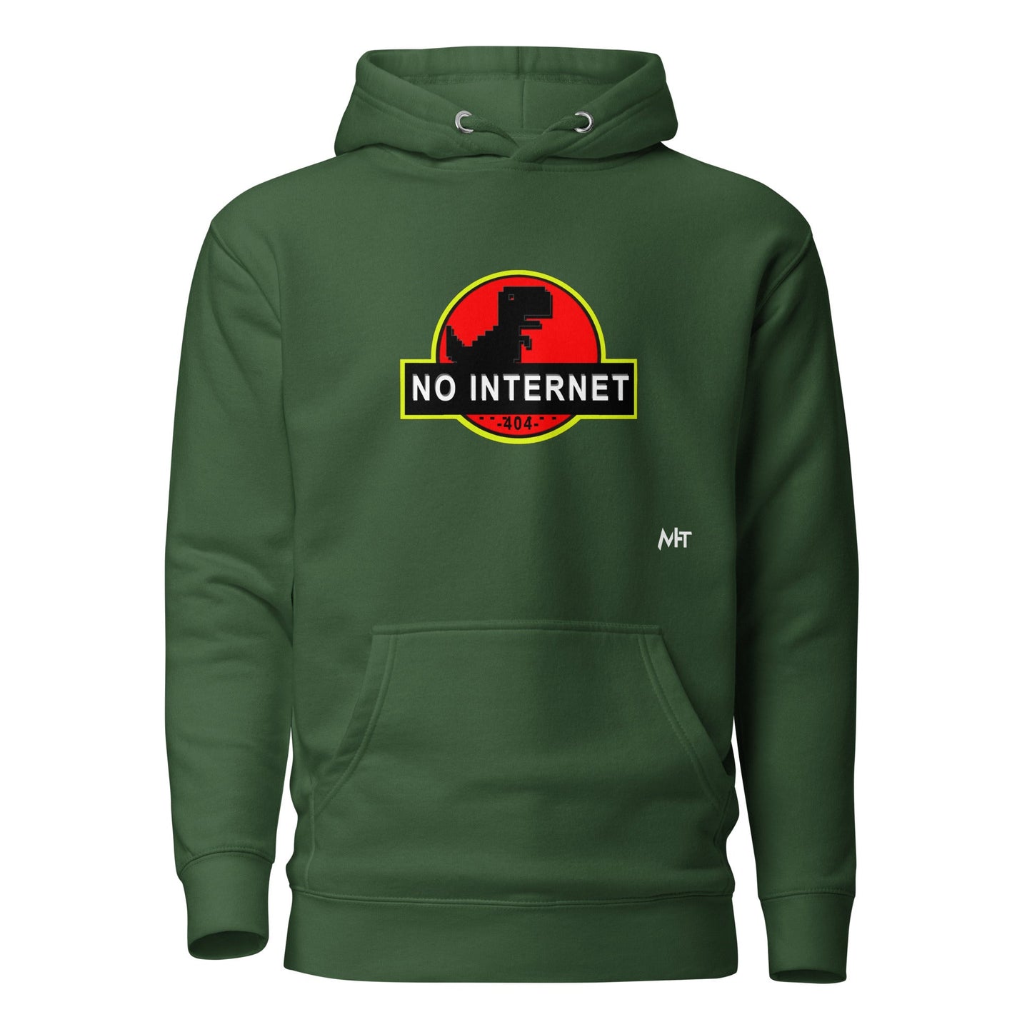 No internet 404 - Unisex Hoodie by DarkByteGear