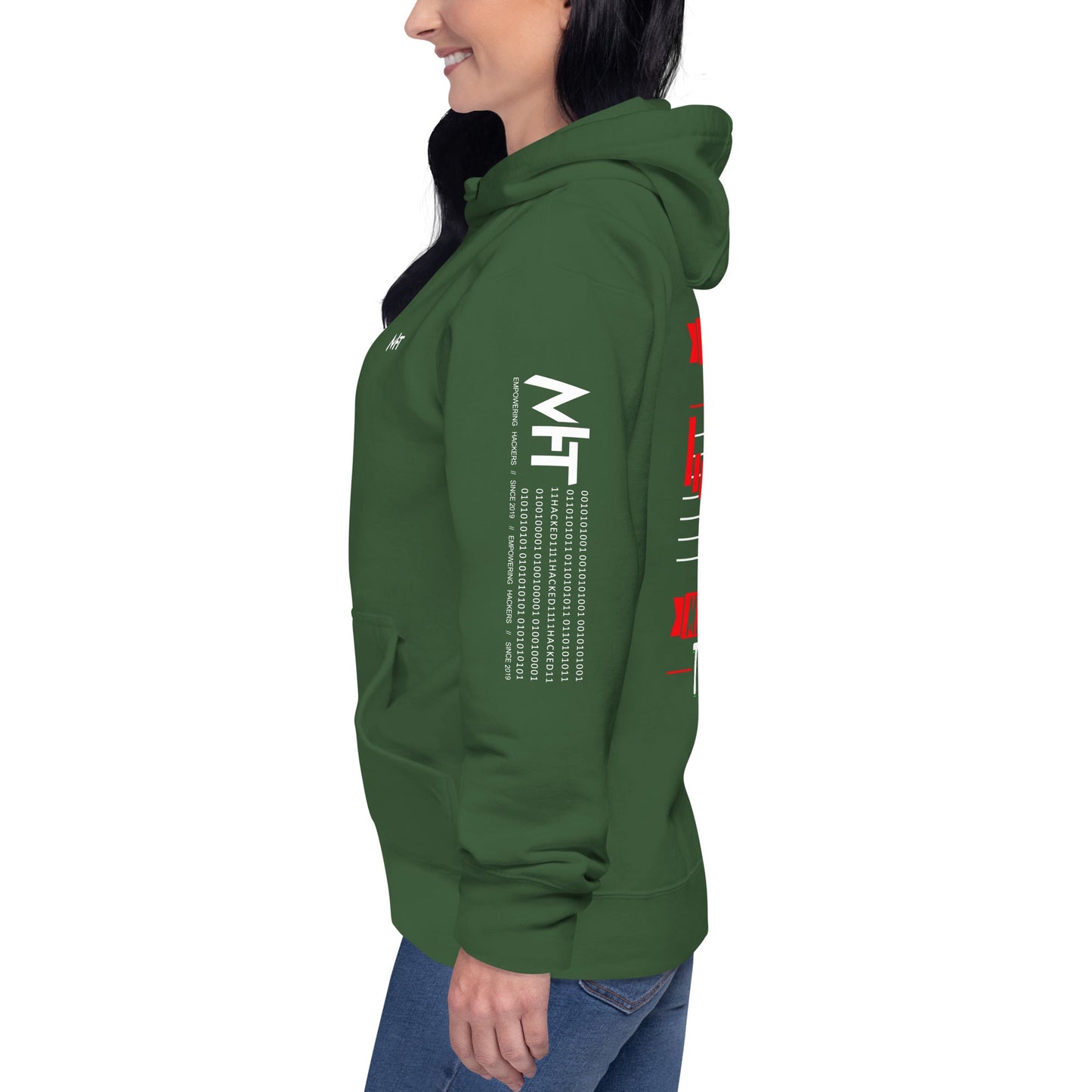 Nothing Scares me; I Am a Day Trader - Unisex Hoodie ( Back Print ) by DarkByteGear