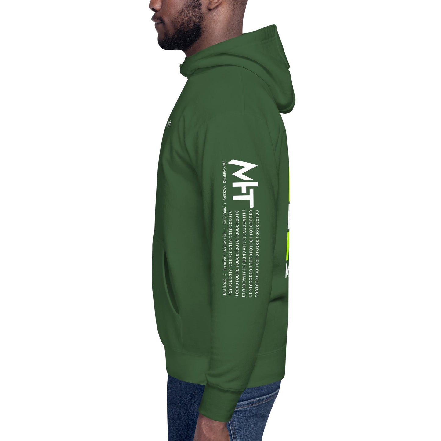 Future Forex Millionaire - Unisex Hoodie ( Back Print ) by DarkByteGear
