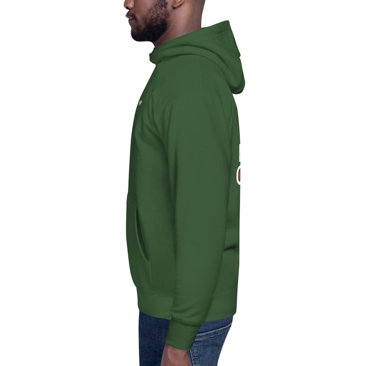Installing Muscles Please Wait.... - Unisex Hoodie ( Back Print ) by DarkByteGear