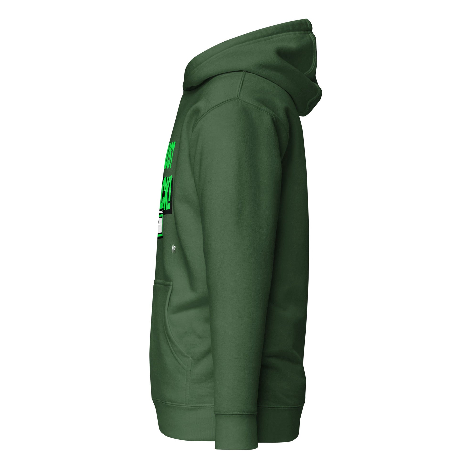 Just Hack (Green text) - Unisex Hoodie by DarkByteGear
