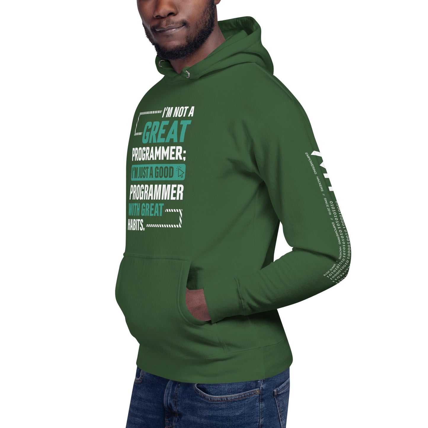 I am not a Great Programmer - Unisex Hoodie by DarkByteGear