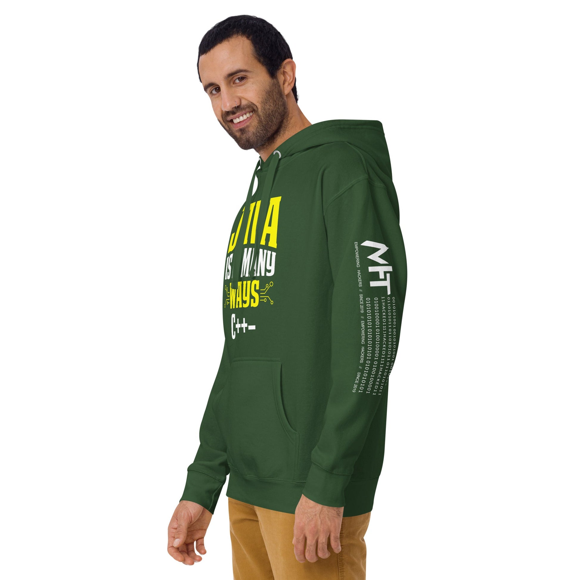 Java is in Many Ways C++- Unisex Hoodie by DarkByteGear