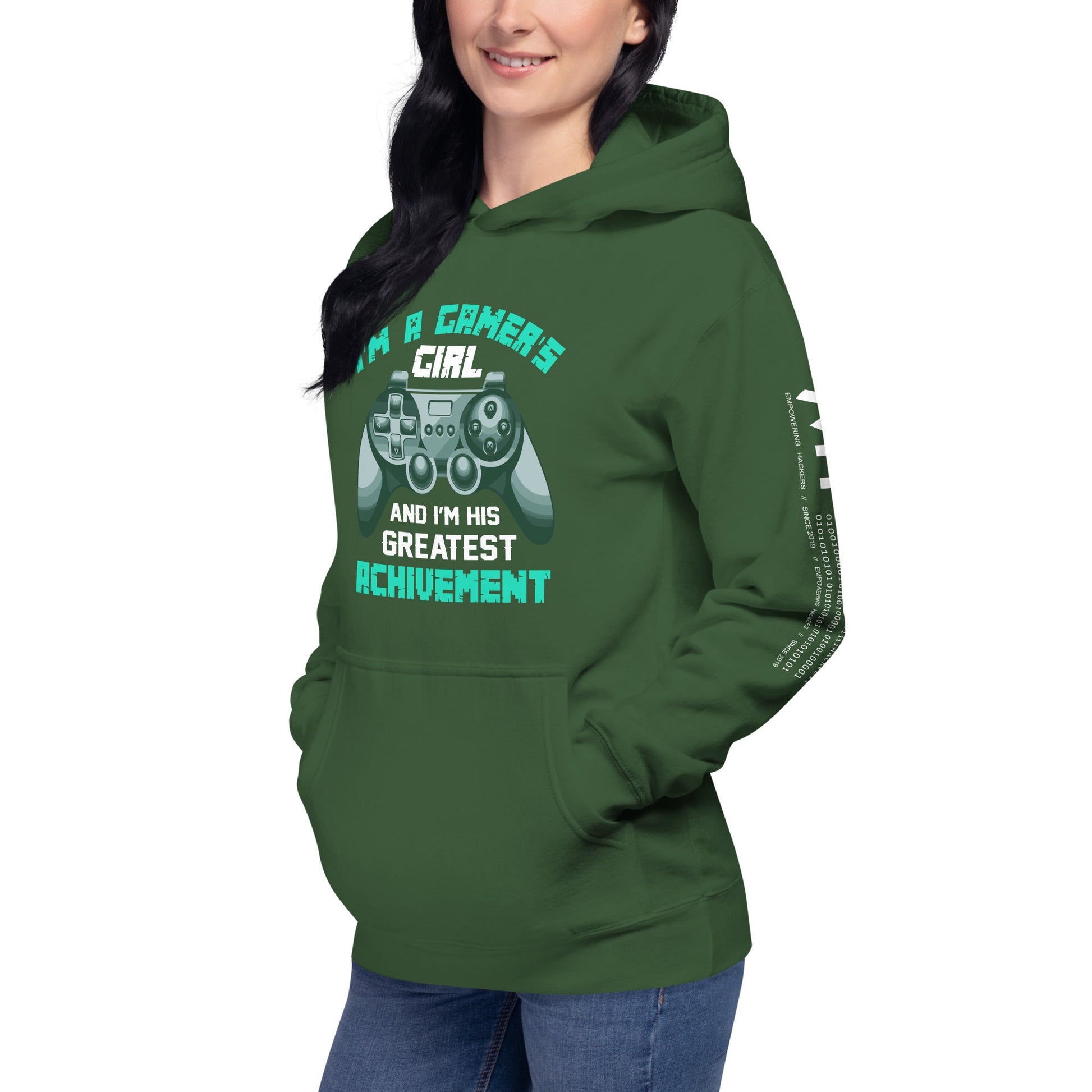 I am a Gamer's Girl - Unisex Hoodie by DarkByteGear