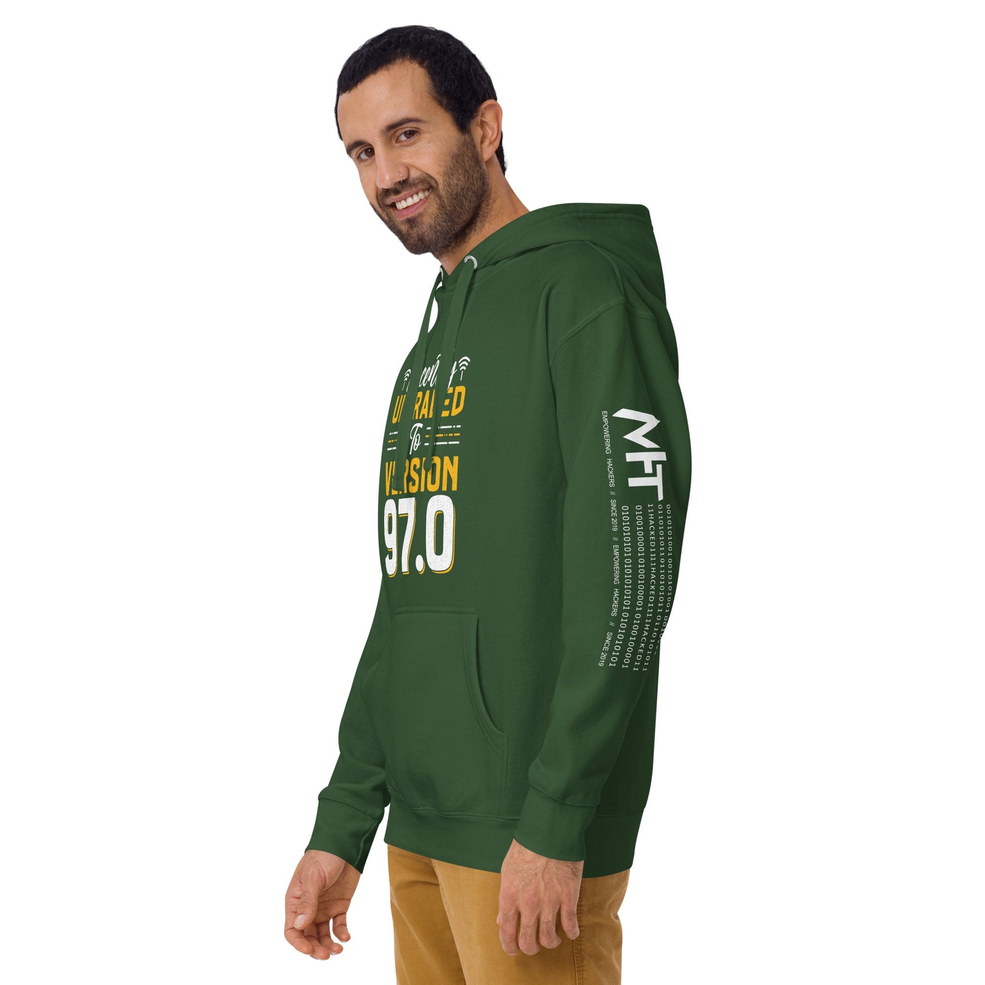 Recently Upgraded to Version 97.0 - Unisex Hoodie by DarkByteGear