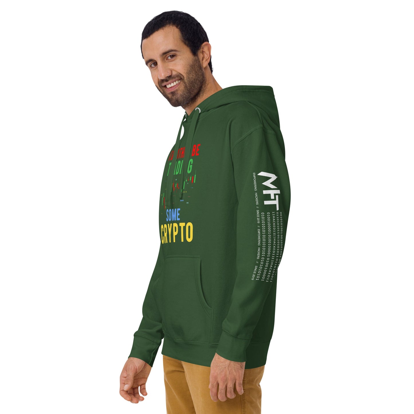I'd rather be trading some Crypto - Unisex Hoodie by DarkByteGear