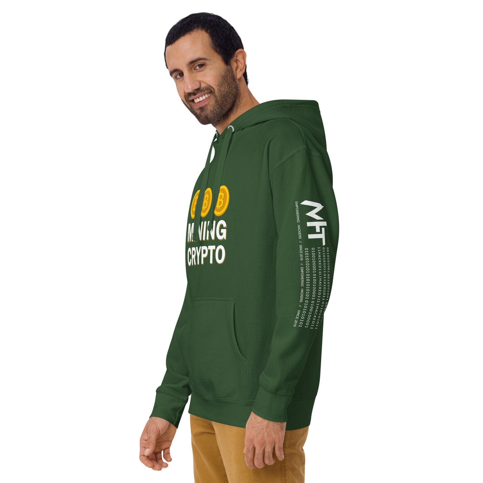 Mining Crypto - Unisex Hoodie by DarkByteGear