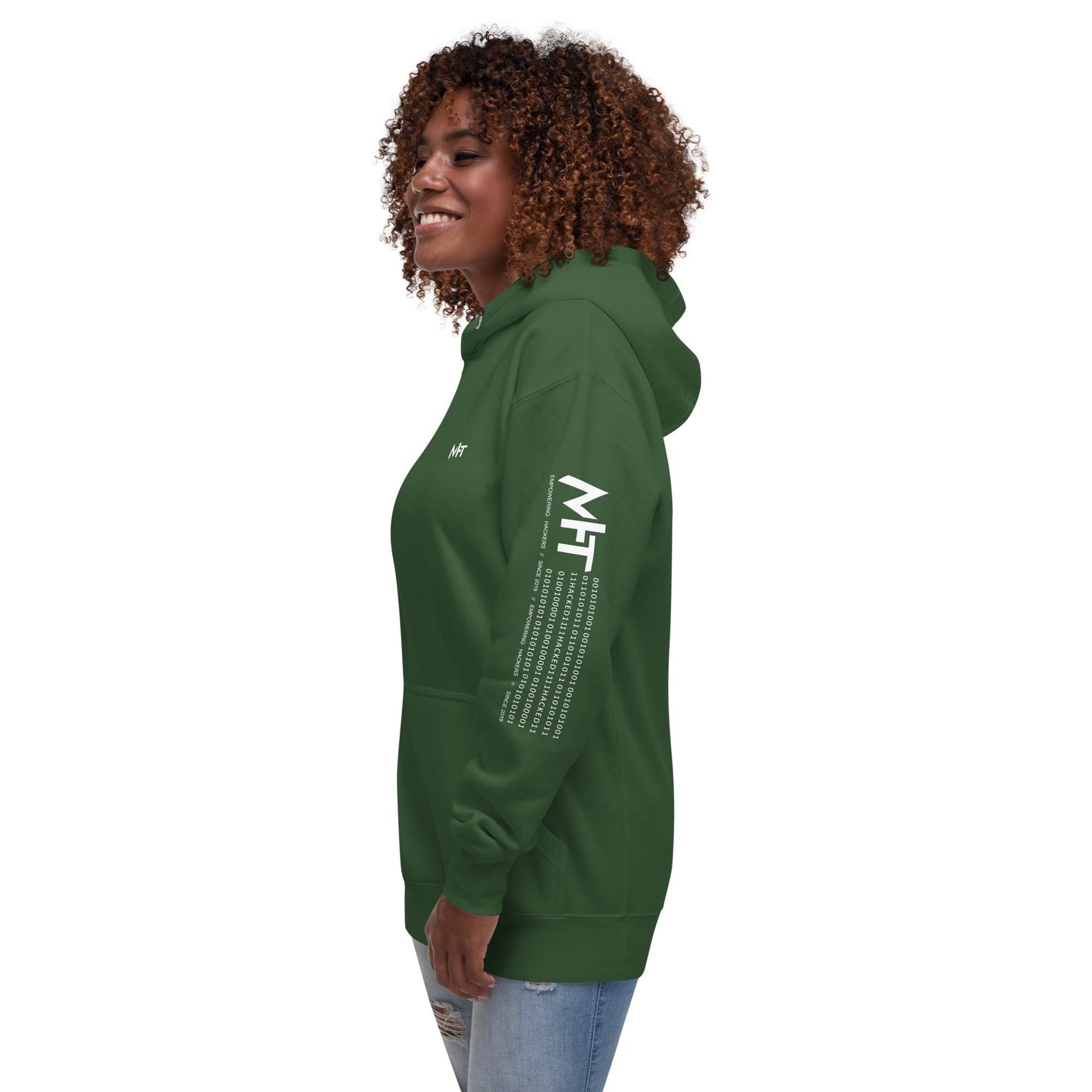 Don't worry I am from the Internet V1 - Unisex Hoodie ( Back Print ) by DarkByteGear