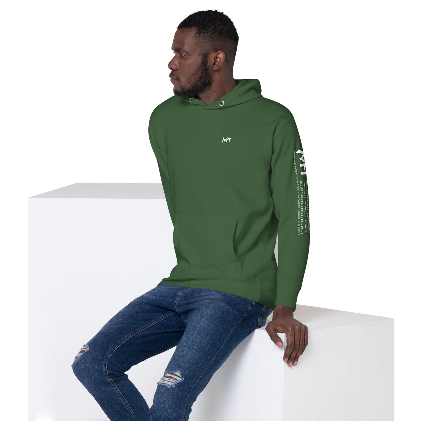 1000 A Day Keeps the Shit Job Away - Unisex Hoodie ( Back Print ) by DarkByteGear