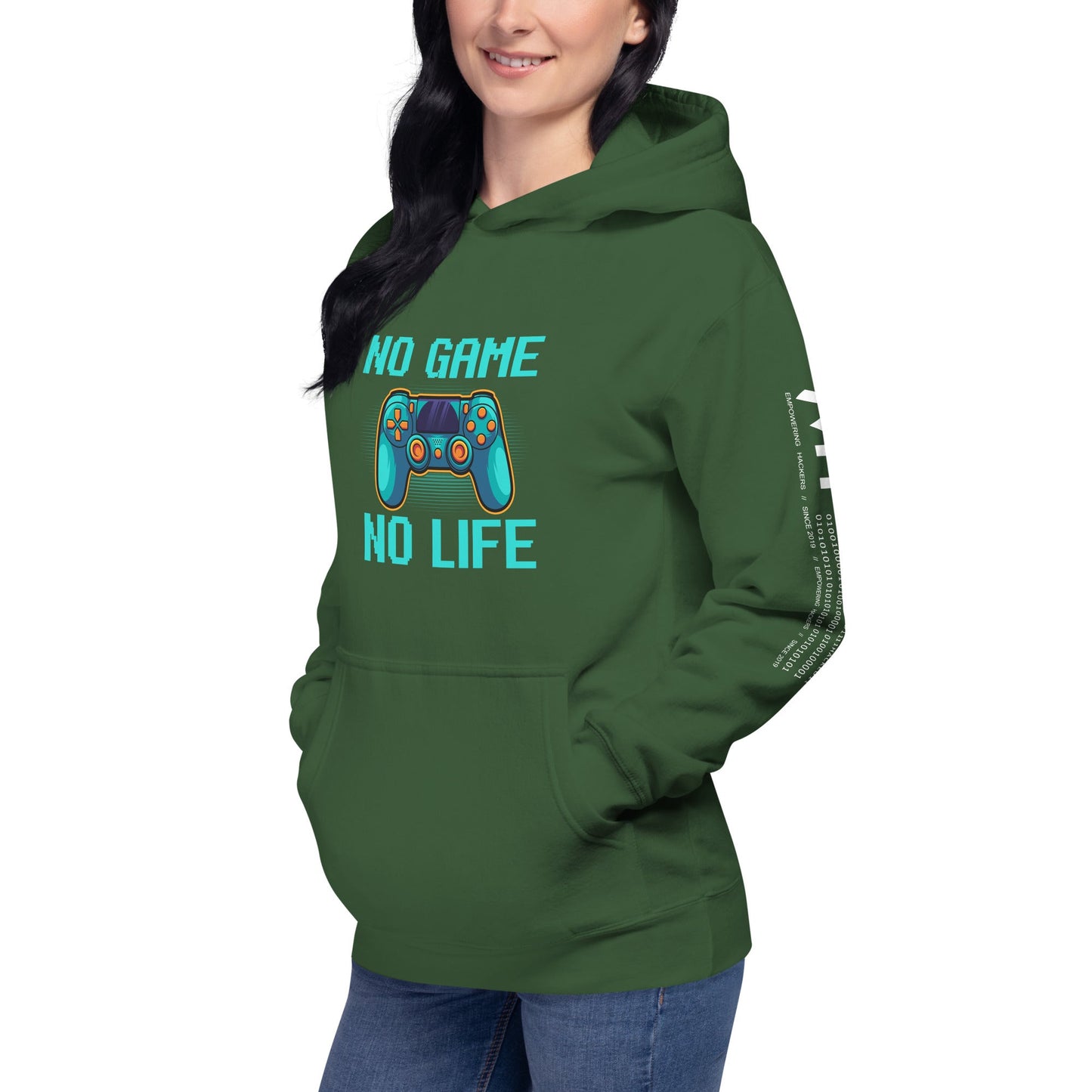 No Game; No Life - Unisex Hoodie by DarkByteGear
