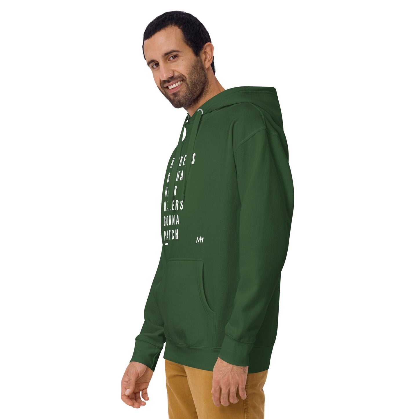 Hackers Gonna Hack: Haters Gonna Patch - Unisex Hoodie by DarkByteGear
