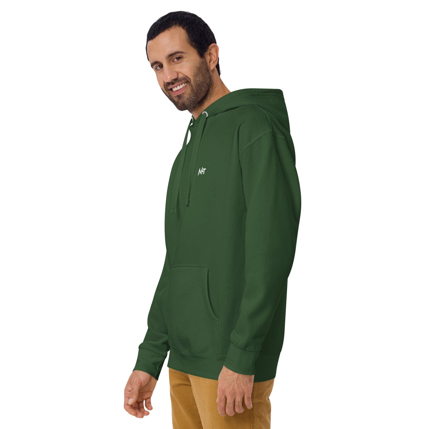 Air, Water, Earth, Fire, Parrot OS - Unisex Hoodie (back print) by DarkByteGear