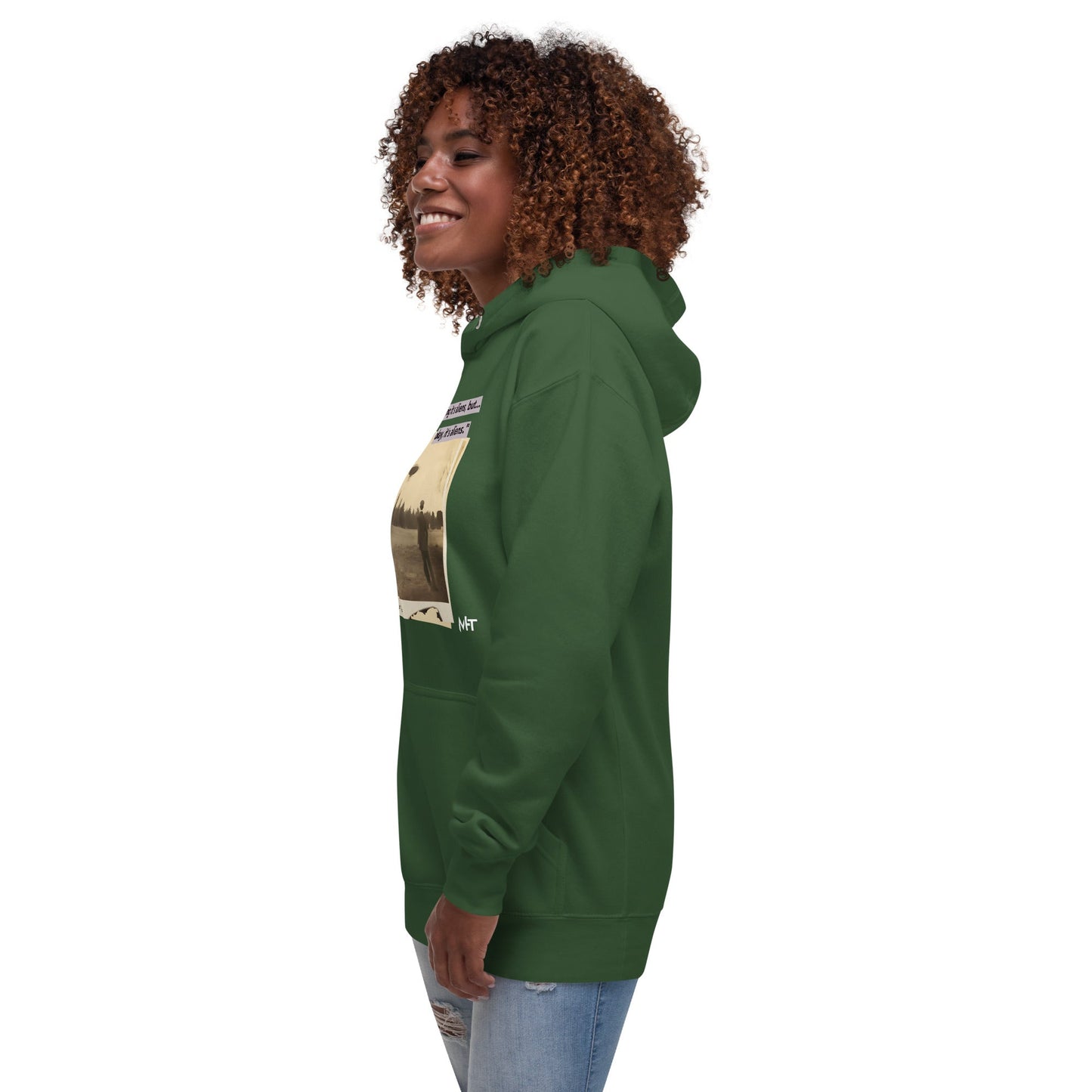 I'm not saying it's aliens, but... okay, it's aliens - Unisex Hoodie by DarkByteGear